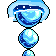 Blue Dice Game Power upgrade icon